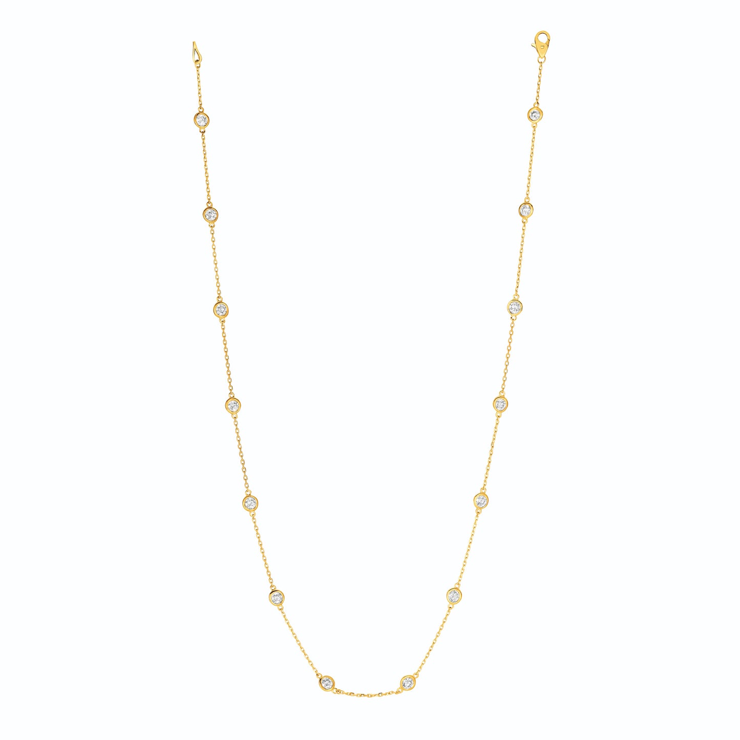 Diamonds by the Inch Necklace – Henri Noël