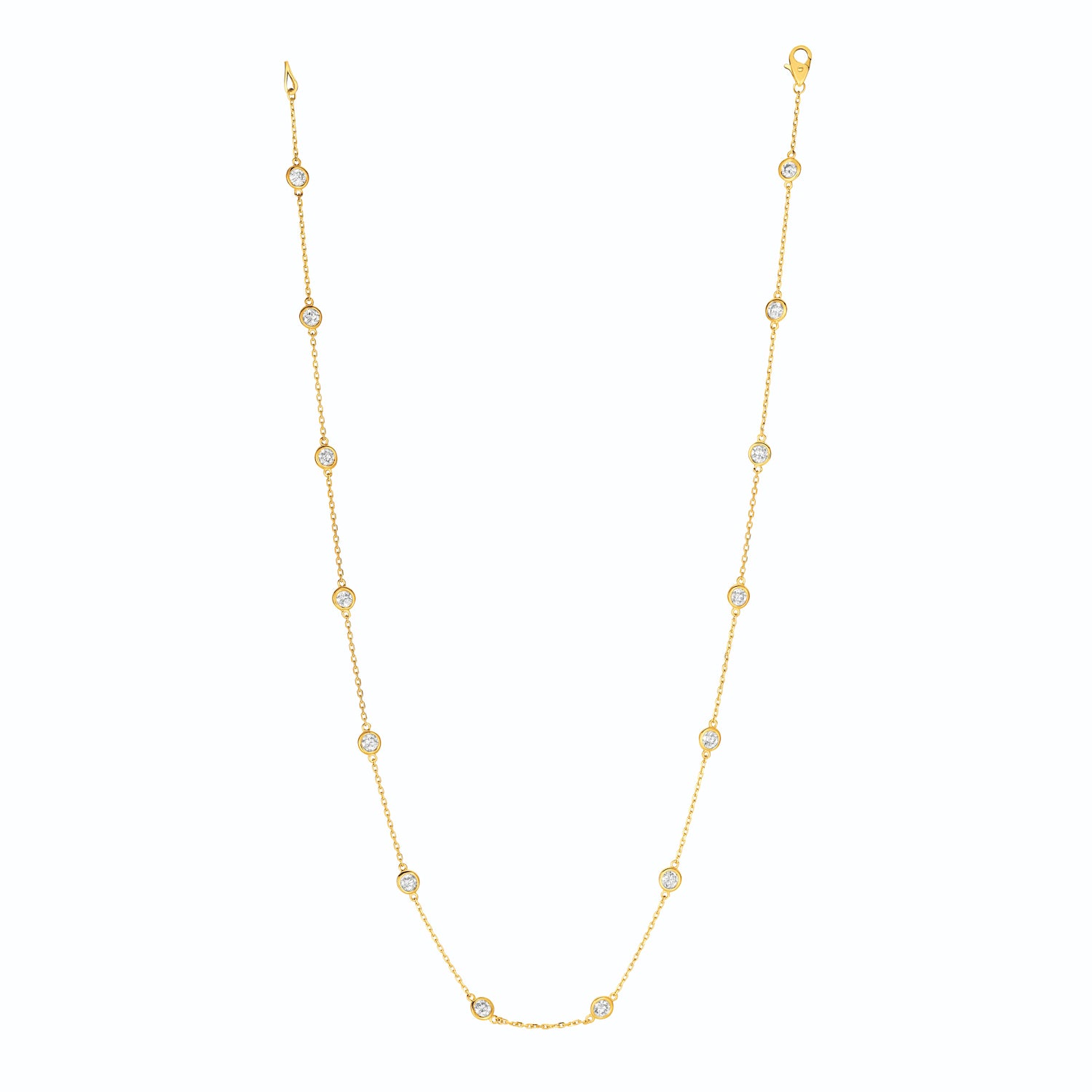 Diamonds by the Inch Necklace – Henri Noël