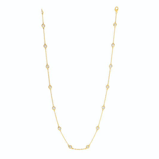Diamonds by the Inch Necklace – Henri Noël