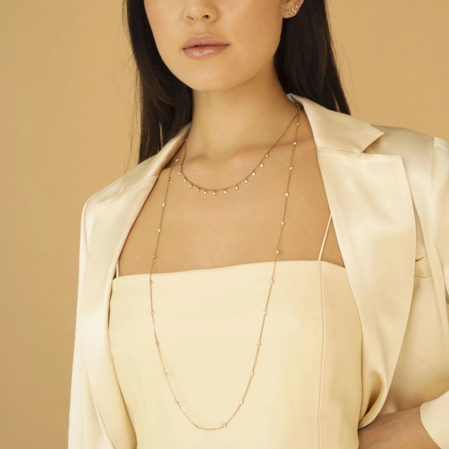 Diamonds by the Inch Necklace – Henri Noël