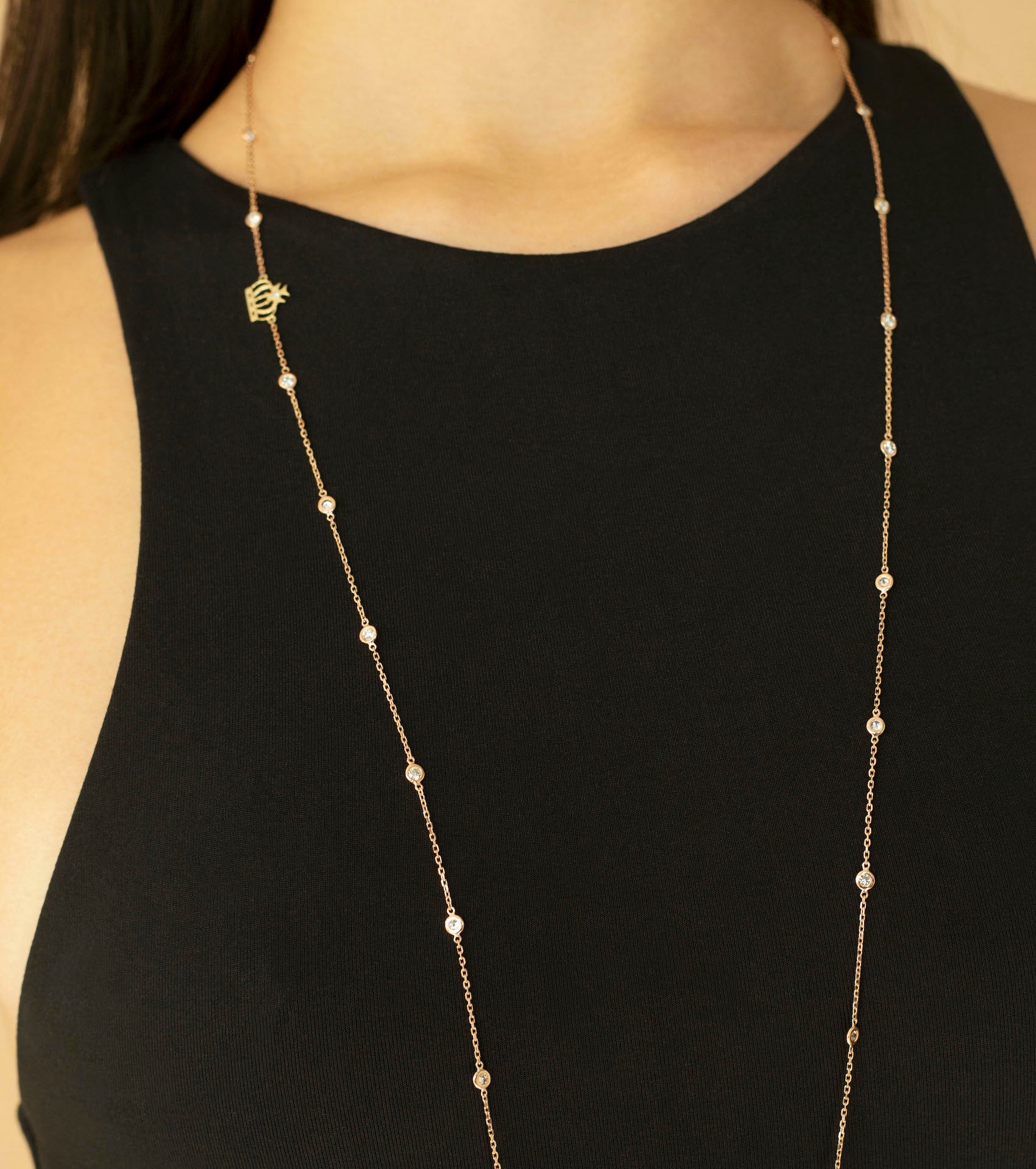 Diamonds by the Inch Necklace – Henri Noël