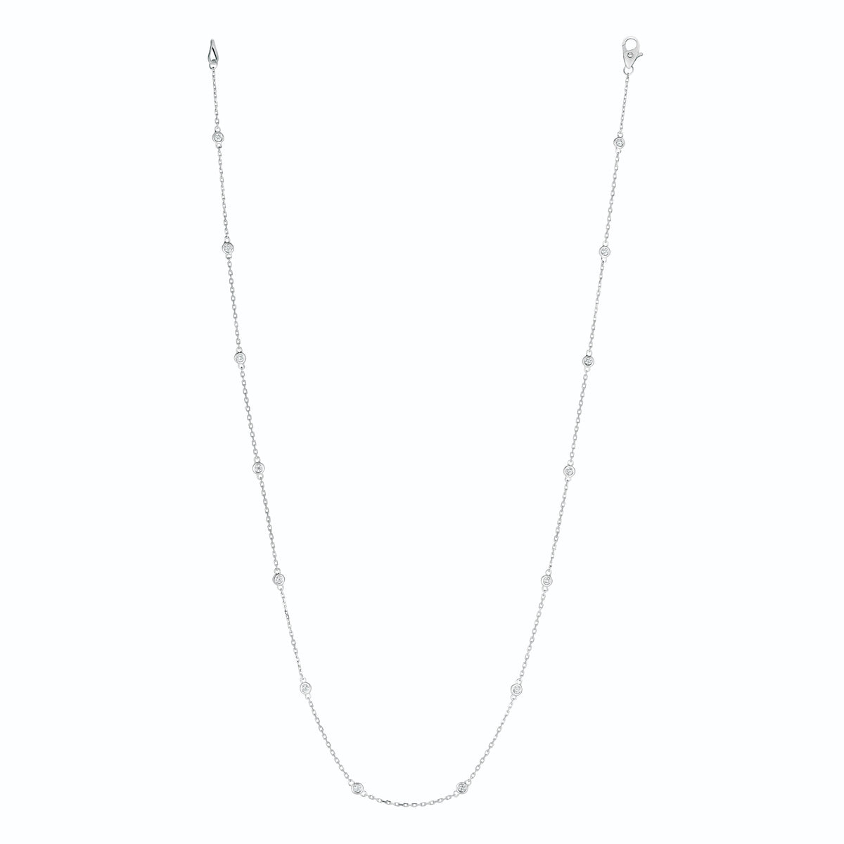 Diamonds by the Inch Necklace – Henri Noël