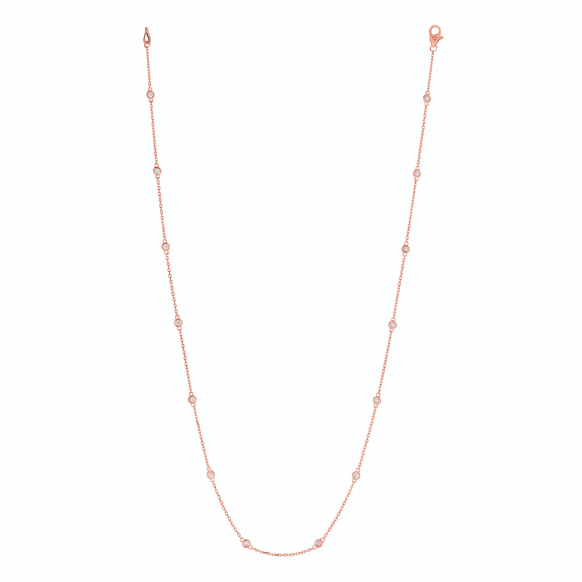 Diamonds by the Inch Necklace – Henri Noël