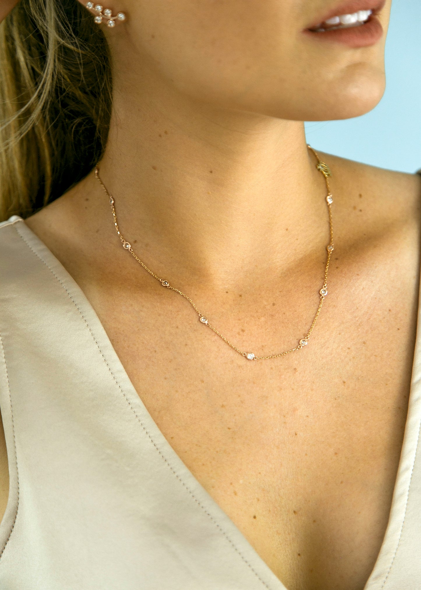 Diamonds by the Inch Necklace – Henri Noël
