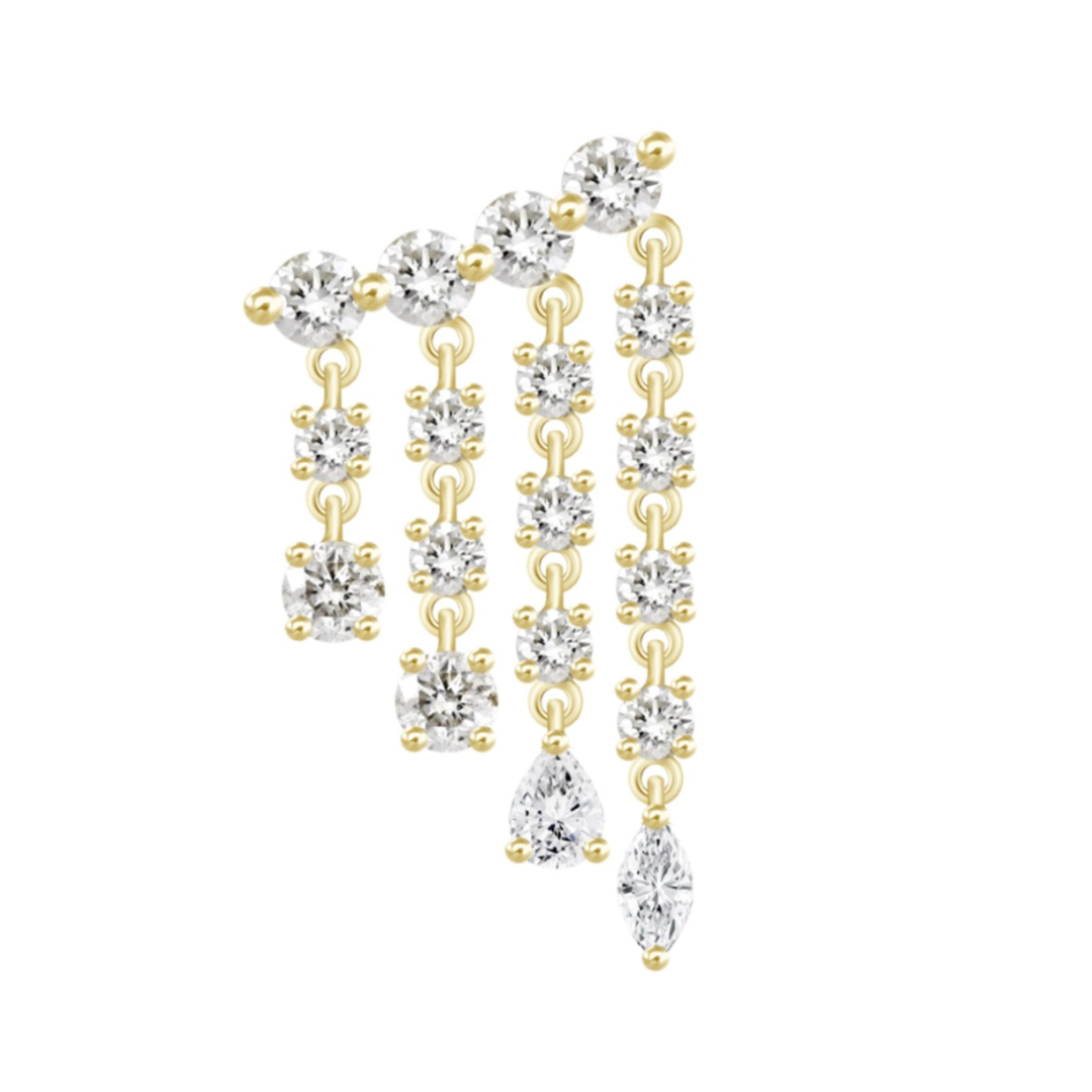 Fancy Climber Earring – Henri Noël