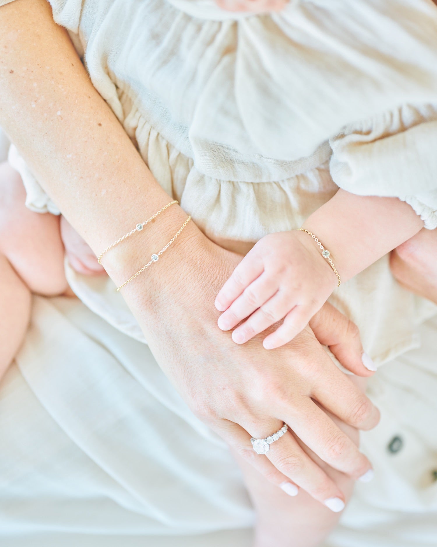 Mother and daughter bracelet