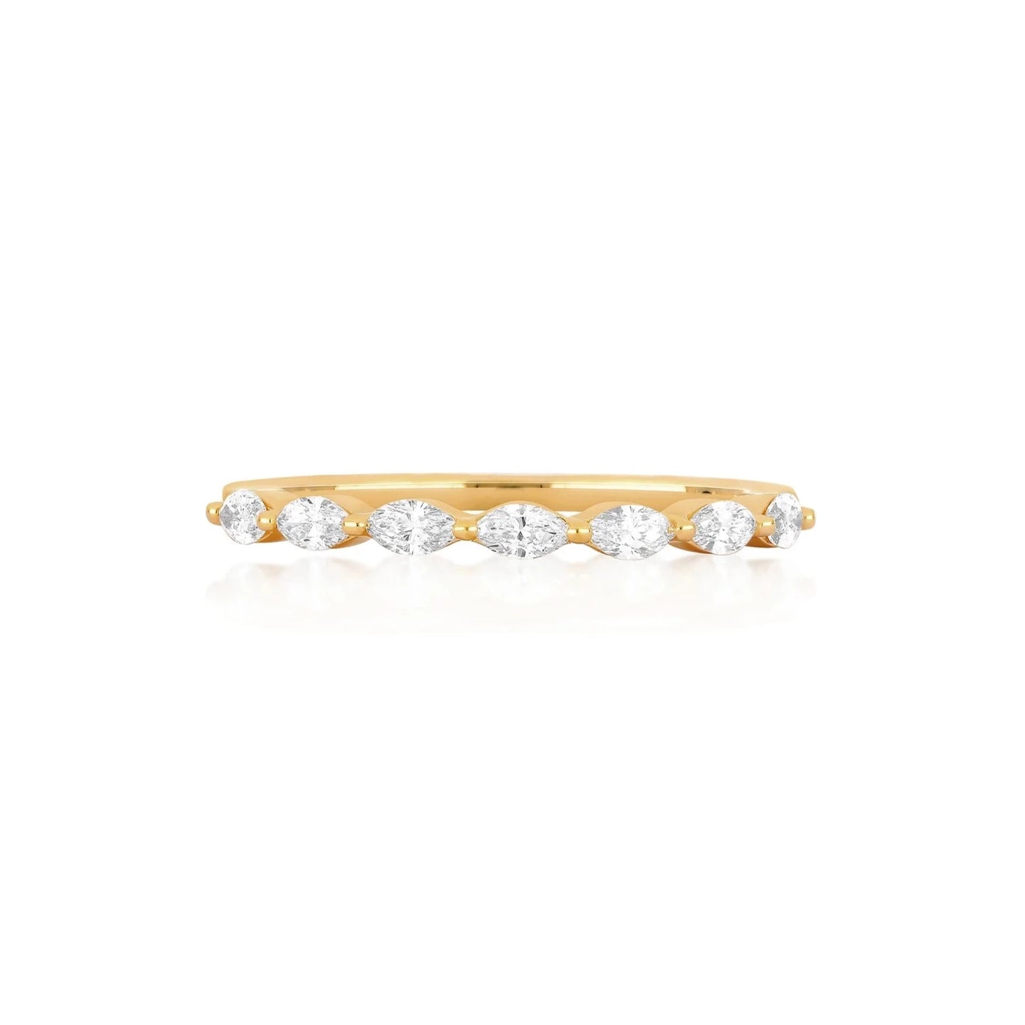 Marquise Diamond Band – Henri Noël