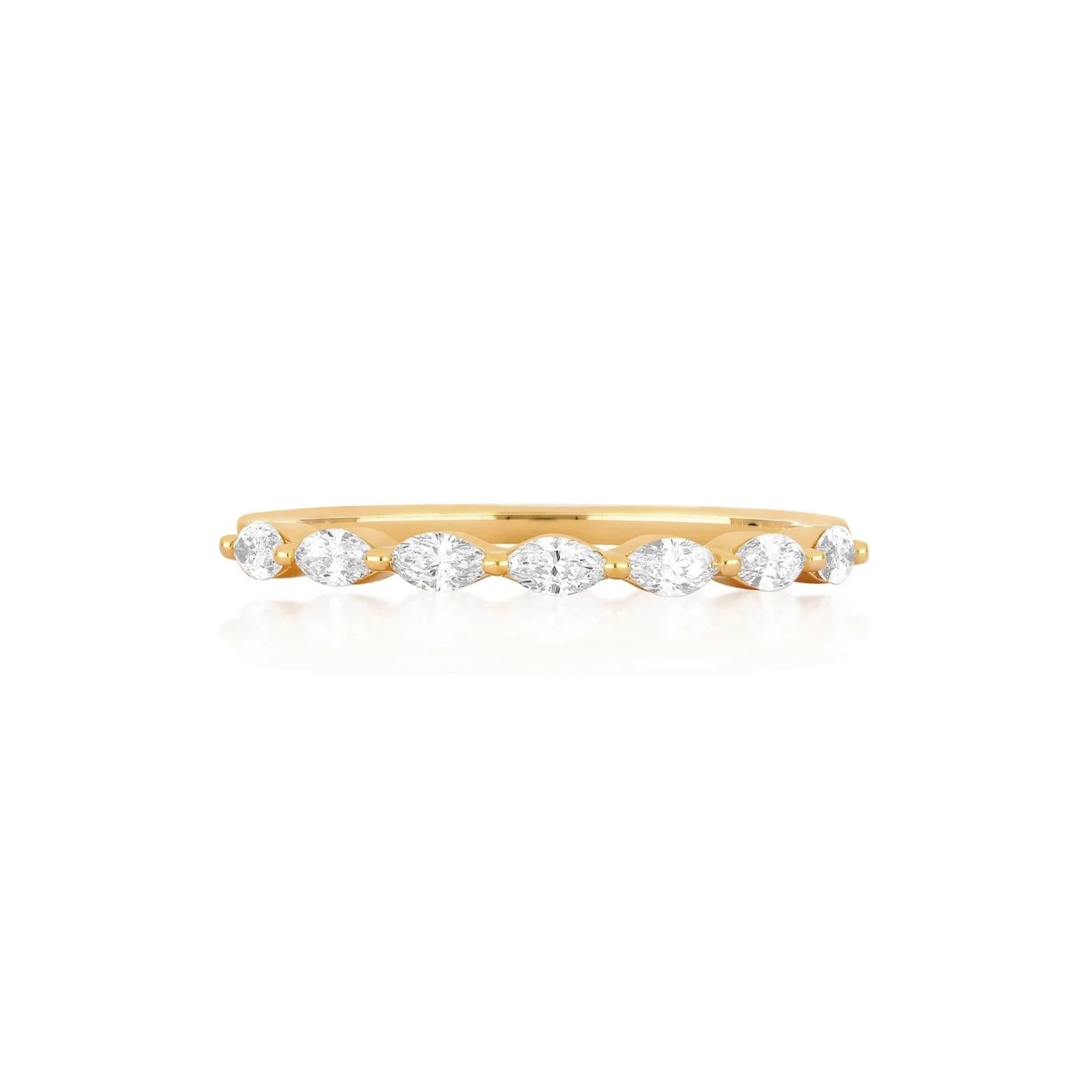 Marquise Diamond Band – Henri Noël