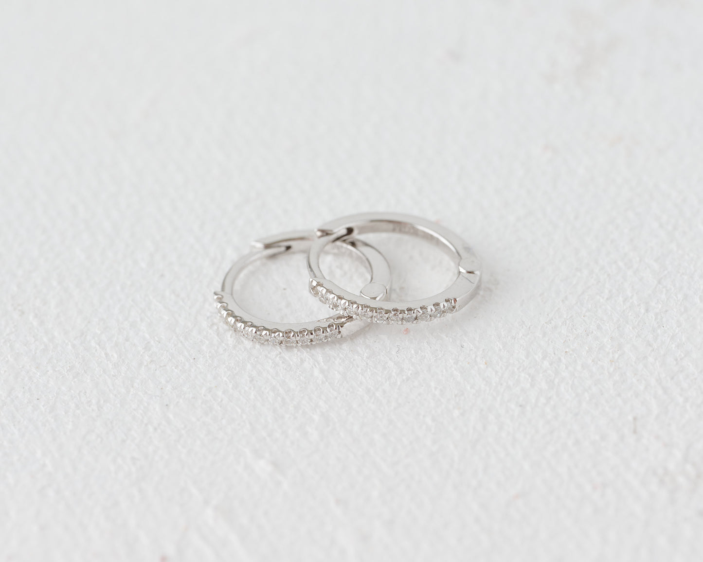 Mini Diamond Hoops – Henri Noël