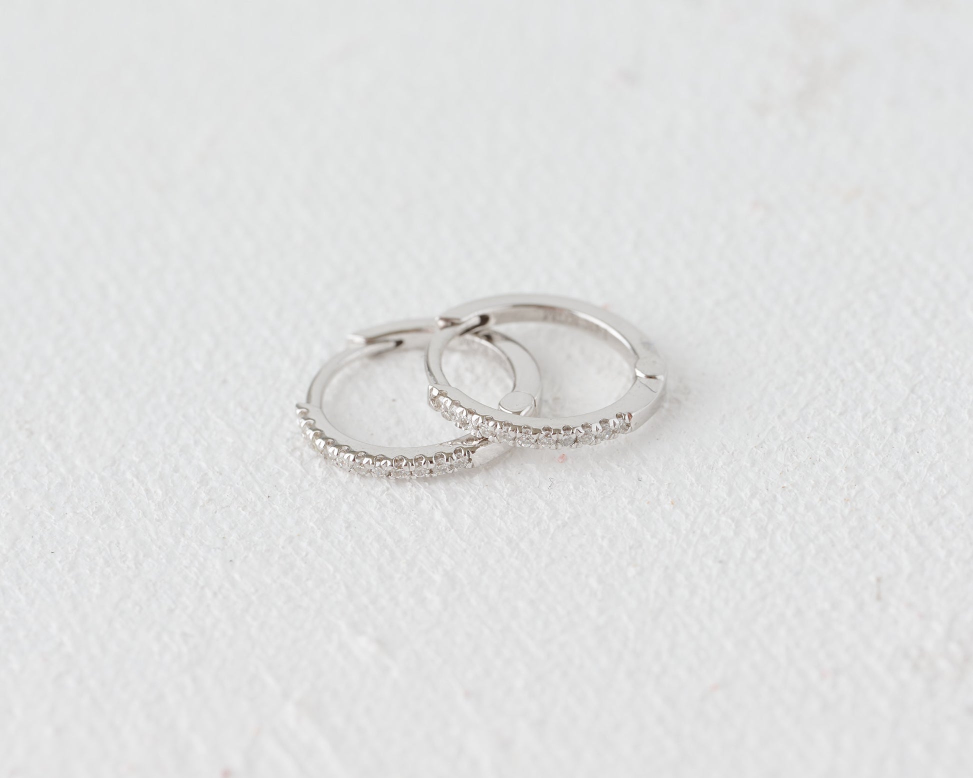 Mini Diamond Hoops – Henri Noël