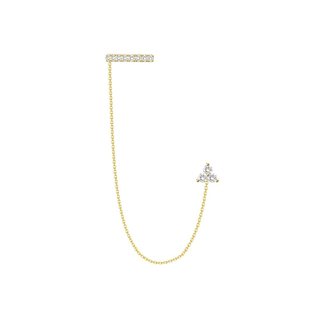 Nicole Diamond Cuff Earring – Henri Noël