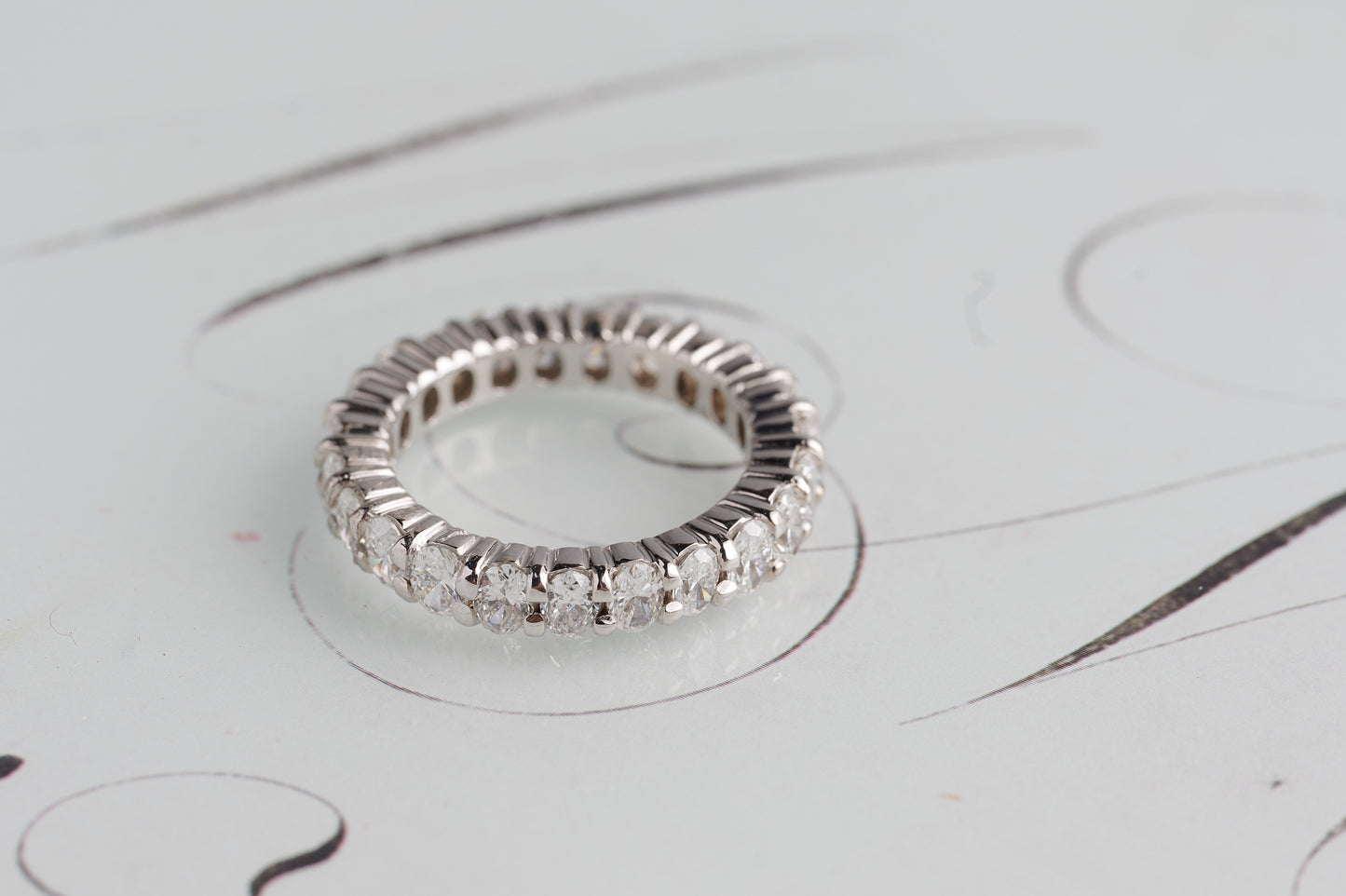 Oval Eternity Band – Henri Noël