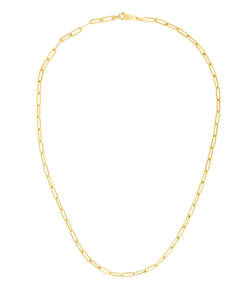 Paperclip Chain Necklace – Henri Noël
