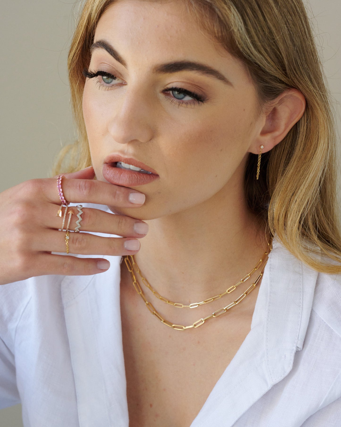 Paperclip Chain Necklace – Henri Noël