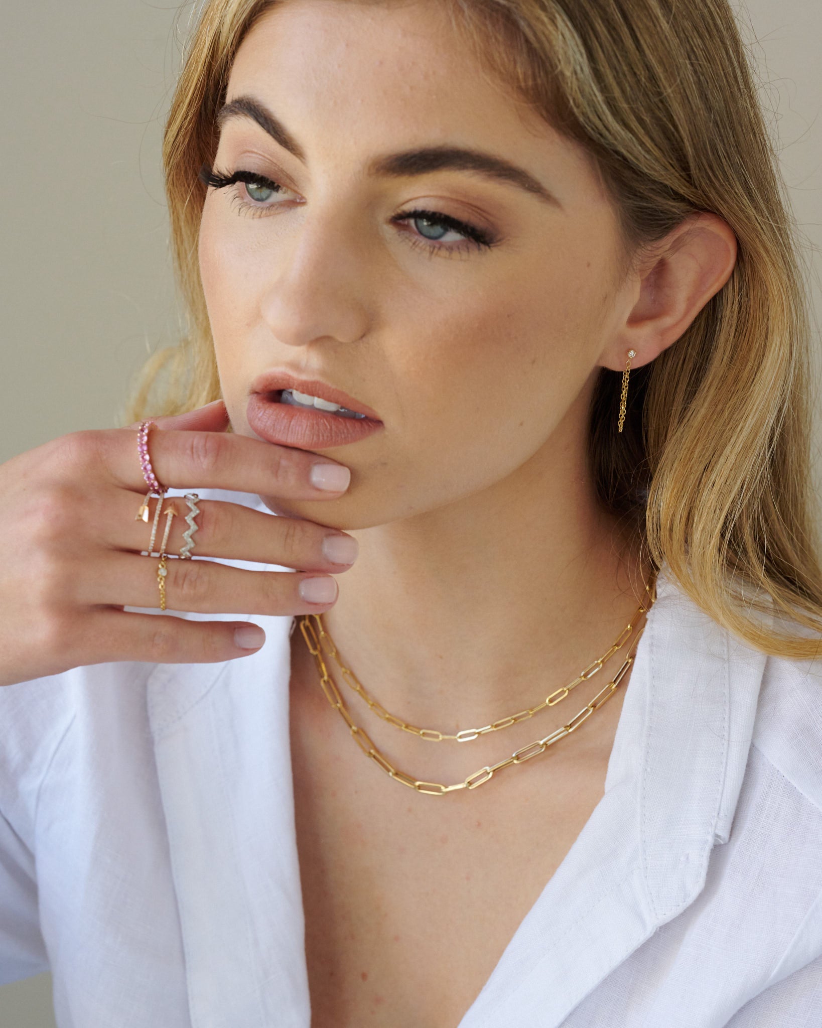 Paperclip Chain Necklace – Henri Noël