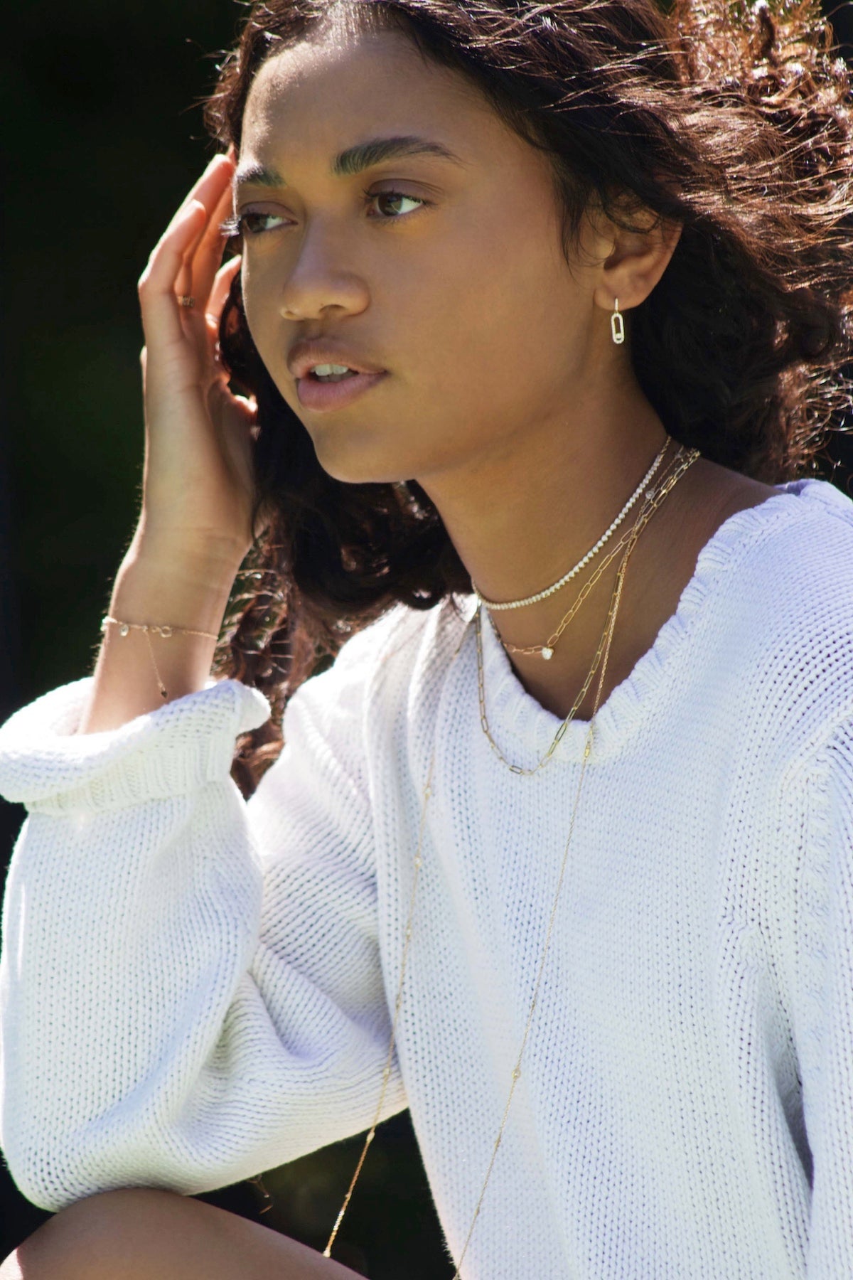 Paperclip Drop Earrings – Henri Noël
