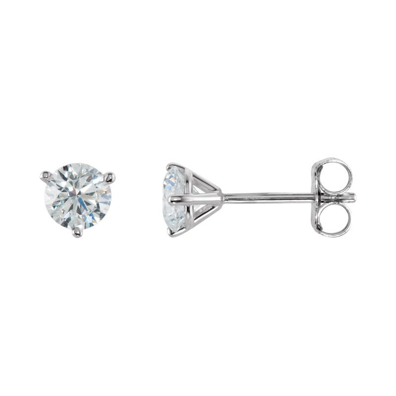 Round Diamond Studs – Henri Noël