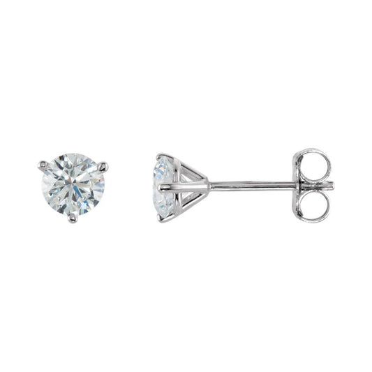 Round Diamond Studs – Henri Noël