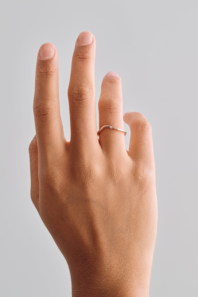 Sleek Stacking Ring – Henri Noël