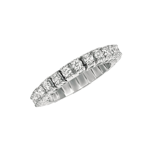 Stretch Diamond Eternity Band – Henri Noël